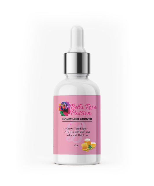Honey Mint Hair Growth Oil - Bella Rose Passion