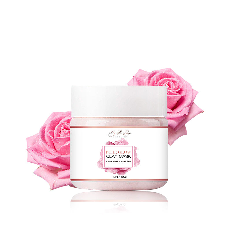 Pure Glow Clay Mask - Bella Rose Passion