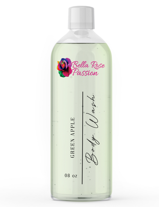 Body Wash ( Green Apple ) - Bella Rose Passion