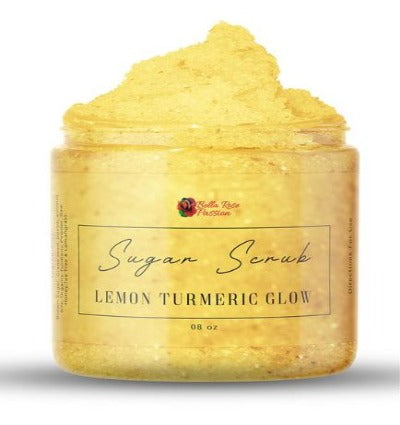 ( Sugar Scrub ) Lemon Tumeric Glow - Bella Rose Passion