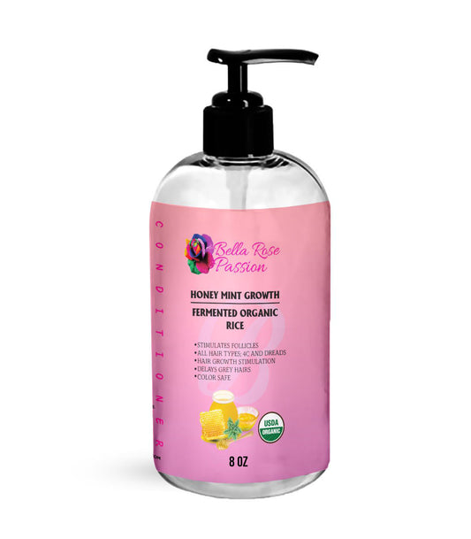 Honey Mint Hair Growth Fermented Rice Conditioner - Bella Rose Passion
